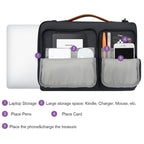 Nylon Waterproof Laptop Handbag Bag for 15-15.6 inch Laptops with Trunk Trolley Strap, 15-15.6 inch
