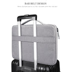 ND04 Oxford Cloth Waterproof Laptop Handbag for 13.3 inch Laptops, with Trunk Trolley Strap, 13.3 inch
