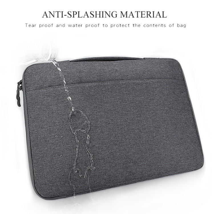 Oxford Cloth Waterproof Laptop Handbag for 15.6 inch Laptops, with Trunk Trolley Strap, 15.6 inch