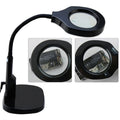 BEST Adjustable Desk Magnifier Lamp LED Light Magnifying Glass (Voltage 220V), 9145T Magnifier
