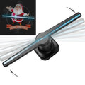 224 LEDs Hologram Holographic Display Fan with Remote Control, Support 4GB Micro SD Card, AC 100-240V, 450 x 224 Pixels
