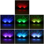 D88-S LED Smart Sensor Wireless Car USB Rechargeable Gypsophila Music Atmosphere Light, D88-S