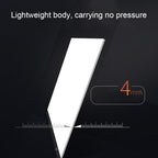 Ultra-thin A4 Size Portable USB LED Artcraft Tracing Light Box Copy Board Brightness Control for Artists Drawing Sketching Animation and X-ray Viewing, Brightness Control No Charger