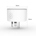 10A RGB Scene Light WiFi Remote Control Smart Socket Works with Alexa & Google Home & IFTTT, AC 100-240V, AU Plug, XS-A17