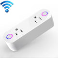 15A WiFi Remote Control Smart Socket Works with Alexa & Google Home & IFTTT, AC 100-240V, US Plug, XS-A23