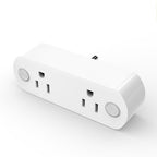 15A WiFi Remote Control Smart Socket Works with Alexa & Google Home & IFTTT, AC 100-240V, US Plug, XS-A23