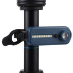 W-014 6 Lamp Beads USB-C / Type-C Rechargeable Red and Blue Warning Bicycle Tail Light, 6 Lamp Beads
