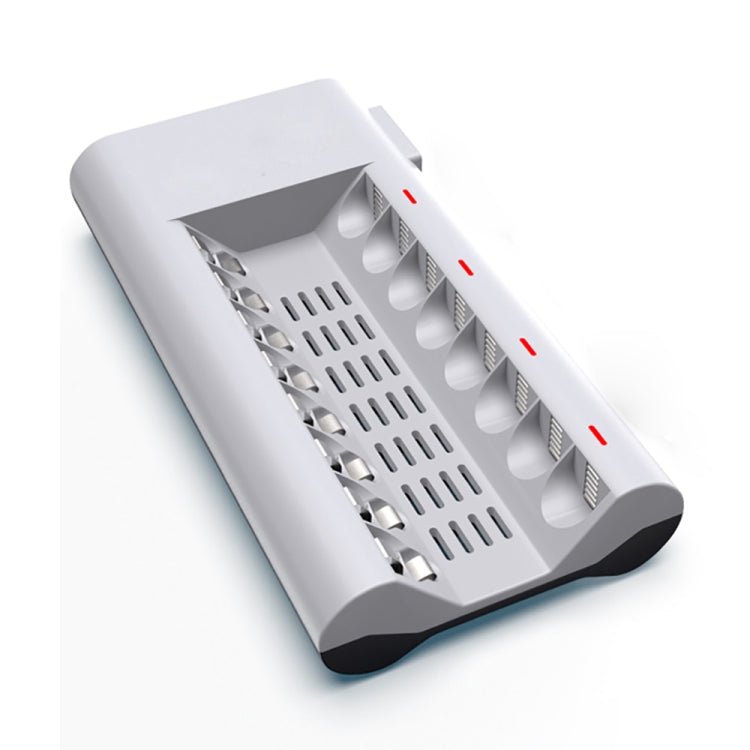100-240V 8 Slot Battery Charger for AA & AAA Battery, EU Plug