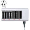 100-240V 8 Slot Battery Charger for AA & AAA Battery, AU Plug