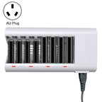 100-240V 8 Slot Battery Charger for AA & AAA Battery, AU Plug