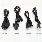 AC 100-240V 4 Slot Battery Charger for AA & AAA & C / D Size Battery, AU Plug
