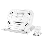 T3 Multi-function Hollow Design Cooling Bracket with 10-Level Adjustable Angle for Notebook,  MacBook, iPad, Mobile Phones, T3 (White), T3 (Black), T3 (Pink), T3 (Blue)