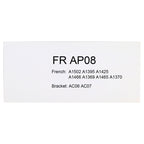 FR Version Keycaps for MacBook Air 13 / 15 inch A1370 A1465 A1466 A1369 A1425 A1398 A1502, A1370 A1465 A1466 A1369 A1425 A1398 A1502 FR Version