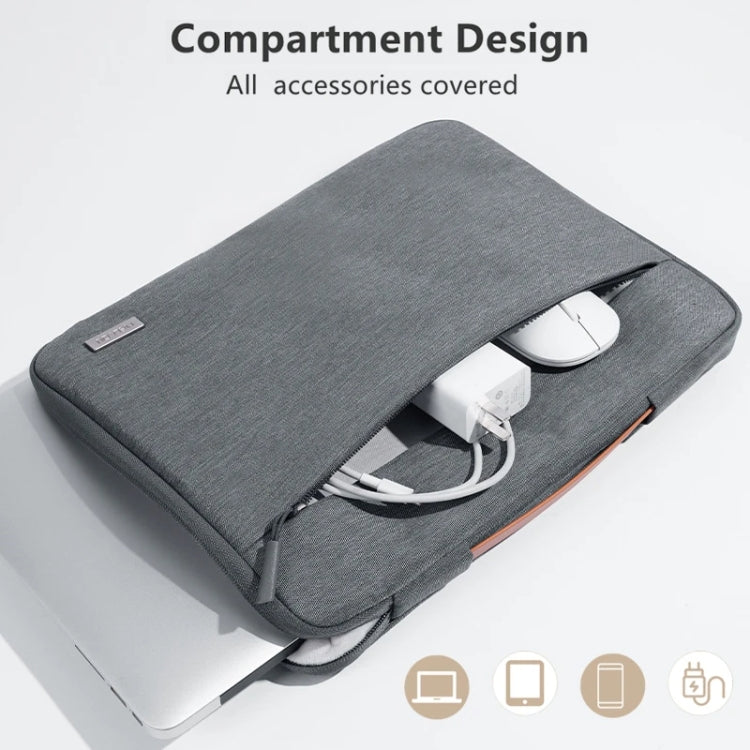 For 13 inch Laptop Zipper Waterproof  Handheld Sleeve Bag, For 13 inch