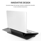 4 in 1 Universal Waterproof PU Leather Laptop Liner Bag with Handle & Stand & Pen Holder + 2 Winders + Mouse Bag + Charger Bag Set for 11/12 inch laptops, 11 / 12 inch, 11/12 inch