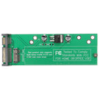 Hard Disk Drive Adapter 12 + 6-pin To SATA 22-Pin SSD Adapter Converter Card for Apple MacBook Air 2010 2011, HDD To SATA SSD