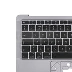 For Macbook Air 13 2020 M1 A2337 C-side Cover + UK Edition Key Board, A2337 2020 (UK Edition), A2337 2020(UK Edition)