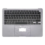 For Macbook Air 13 A2179 2020 C-side Cover + UK Edition Key Board, A2179 2020 (UK Edition)