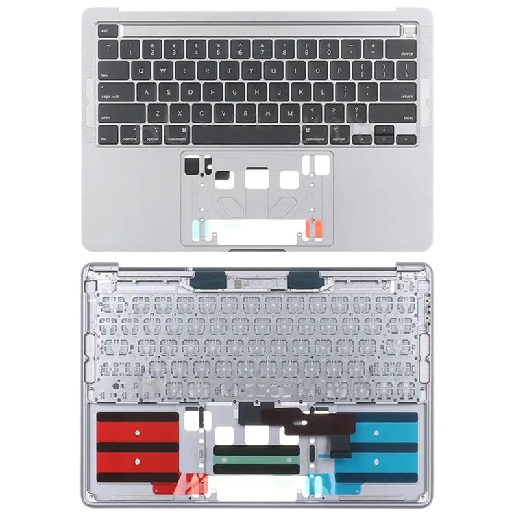 For MacBook Pro Retina 13 inch A2289 2020 C-side Cover + US Edition Key Board, A2289 2020 (US Edition), A2289 2020(US Edition)