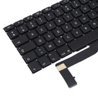 For Macbook Pro Retina 15 inch A1398 2012 2013 2014 2015 UK French Version Keyboard, A1398 2012 2013 2014 2015 (UK French Version)