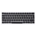 For Macbook Pro 13 inch 15 inch A1990 A1989 UK English Version Keycaps, A1990 A1989 (UK English Version)