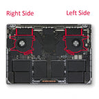 1 Pairs CPU Cooling Cooler Fan For MacBook Pro M2 14 A2779 2023 EMC3650, A2779