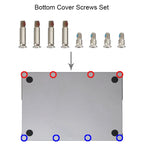 Bottom Cover Screws Set for MacBook Pro Retina M3 14 16 A2918 A2991 A2992, A2918 A2991 A2992