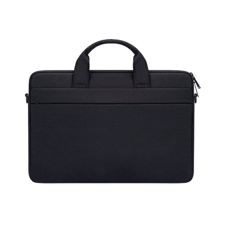 ST03S 14.1 inch Double Side Pockets Wearable Oxford Cloth Soft Handle Portable Laptop Tablet Bag, 14.1 inch Black, 14.1 inch Pink, 14.1 inch Grey, 14.1 inch Deep Space Gray, 14.1 inch Navy Blue