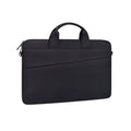 ST03S 15.4 inch Double Side Pockets Wearable Oxford Cloth Soft Handle Portable Laptop Tablet Bag, 15.4 inch Black, 15.4 inch Pink, 15.4 inch Grey, 15.4 inch Deep Space Gray, 15.4 inch Navy Blue