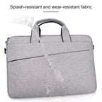 ST03S 15.6 inch Double Side Pockets Wearable Oxford Cloth Soft Handle Portable Laptop Tablet Bag, 15.6 inch Black, 15.6 inch Pink, 15.6 inch Grey, 15.6 inch Deep Space Gray, 15.6 inch Navy Blue