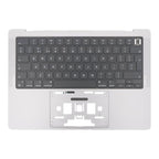 For MacBook Pro 14 inch 2021 A2442 / 2023 A2779 Big Backspace Version UK Keyboard with C Shell, A2442 2021 / A2779 2023, A2442 / 2023 A2779