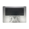 For MacBook Pro 16 inch 2023 A2780 Big Backspace Version UK Keyboard with C Shell, A2780 2023 (Grey), A2780 2023 (Silver)