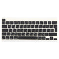 For Macbook Pro Retina 12 inch A2338 2020 Big Enter Version UK Russian Keycaps, For Macbook Pro Retina 12 inch A2338 2020(Russian)
