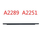 Glass Material LCD Screen Display Front Bezel Logo Cover for MacBook Retina 13 inch A2289 A2251, A2289 (Grey), A2289 (Silver)