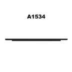 Glass Material LCD Screen Display Front Bezel Logo Cover for MacBook 12 inch Retina A1534, A1534 (Grey), A1534(Gold), A1534(Rose Gold), A1534(Silver)