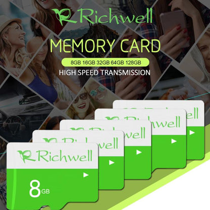 Richwell 16GB High Speed Class 10 TF Memory Card, 16GB