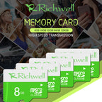 Richwell 128GB High Speed Class 10 Micro SD(TF) Memory Card, 128GB