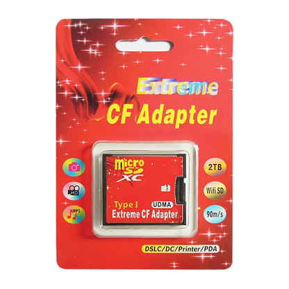 TF to CF Compact Flash Memory Card Adapter, 1-Socket, 1-Socket