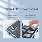 ORICO PHCD-5-BK-BP Hard Disk Memory Card Digital Storage Box, PHCD-5-BK-BP