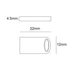 Zsuit 16GB USB 2.0 Mini Metal Ring Shape USB Flash Disk, 16GB USB 2.0