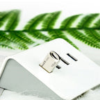 Zsuit 64GB USB 2.0 Mini Metal Ring Shape USB Flash Disk, 64GB USB 2.0