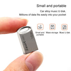 Zsuit 128GB USB 2.0 Mini Metal Ring Shape USB Flash Disk, 128GB USB 2.0