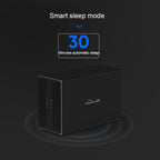 Blueendless Type-C / USB-C Interface 3.5 inch 2 Bay RAID Combination Array HDD External Enclosure, Type-C