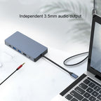 Blueendless 12 In 1 Multi-function Type-C / USB-C HUB Expansion Dock, 12 In 1