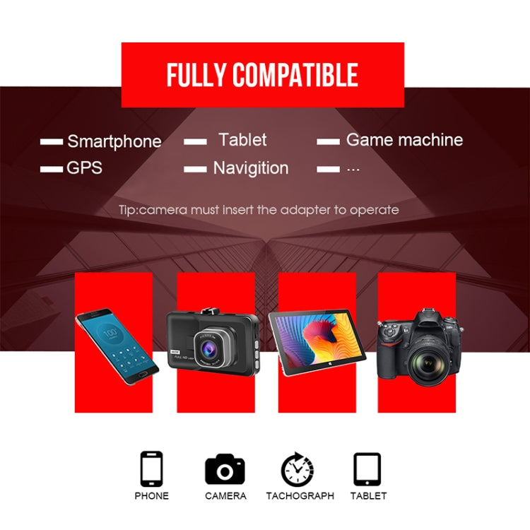 MICRODATA 64GB U3 Red and Black TF Memory Card, 64GB