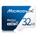 MICRODATA 32GB U1 Blue and White TF(Micro SD) Memory Card, 32GB