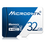 MICRODATA 32GB U1 Blue and White TF(Micro SD) Memory Card, 32GB