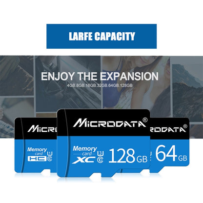 MICRODATA 32GB U1 Blue and Black TF Memory Card, 32GB