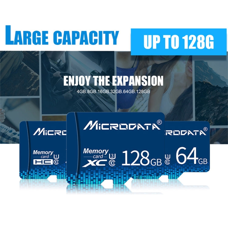 MICRODATA 32GB U1 Blue TF Memory Card, 32GB