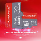 Microdrive 32GB High Speed Class 10 Micro SD(TF) Memory Card, 32GB